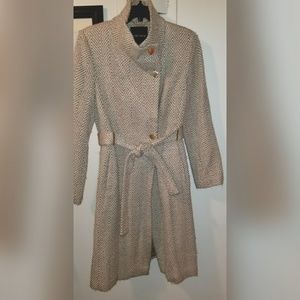 Ivanka Trump Envelope Wool Blend Coat